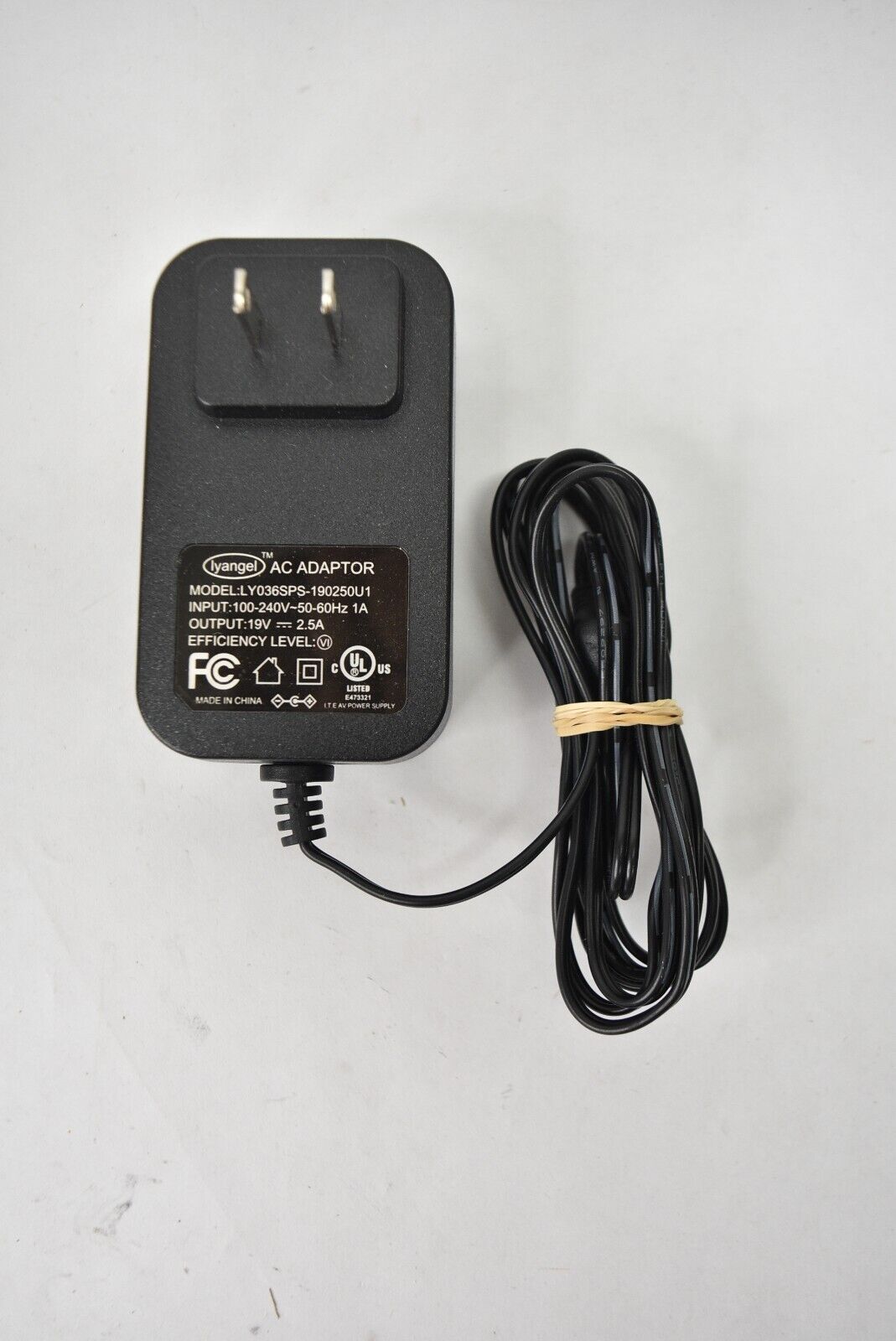 Lyangel AC Adapter Power Supply Unit LY036SPS-190250U1 19V 2.5A Brand: Lyangel Type: Adapter Output Voltage: 19 V Lyangel AC Adapter Power Supply Unit LY036SPS-190250U1 19V 2.5A Brand: Lyangel Type: Adapter Output Voltage: 19 V
